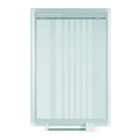 Bi-Silque MasterVision In/Out Magnetic Dry-Erase Board, Vertical Format, 24in X 36in, Aluminum Frame GA02109830